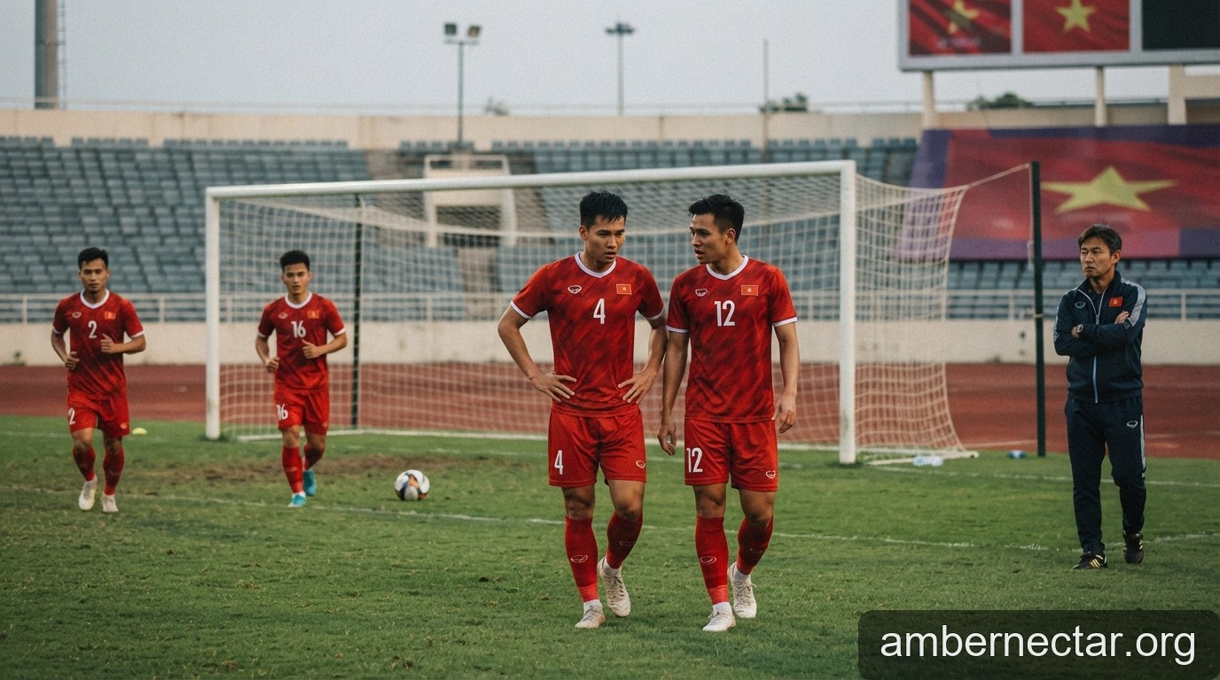 FIFA ASEAN Cup 2026: Hàng thủ Việt Nam chông chênh sau sự vắng mặt của Thành Chung